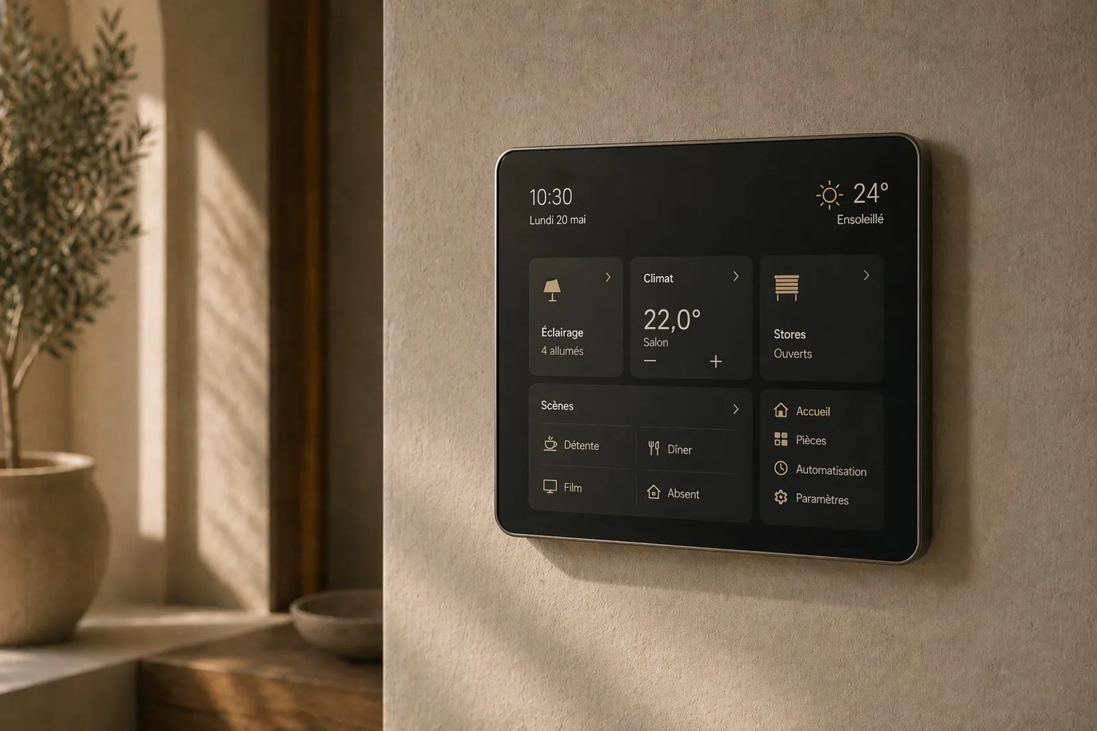 Interfaces et tableaux de bord élégants